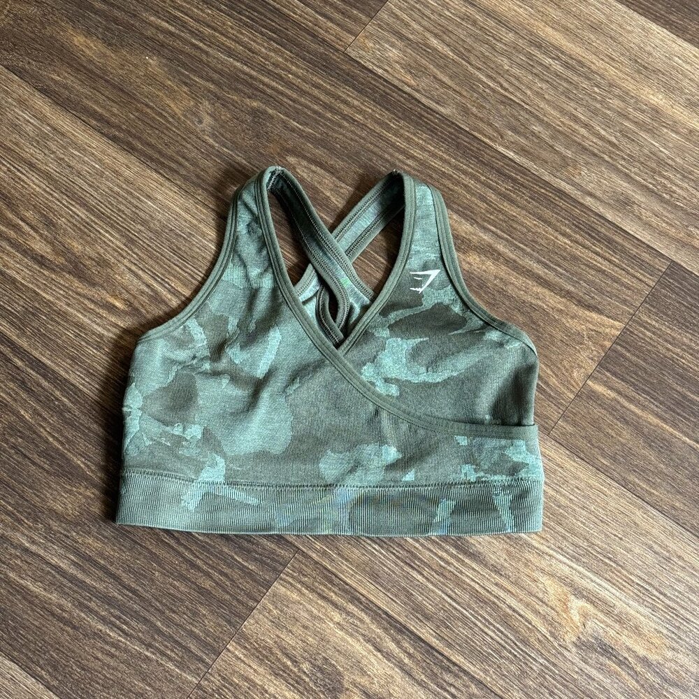 Gymshark Adapt Camo Seamless Sports Bra